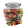 3 1/8" Howard Glass Jar w/ Jelly Beans